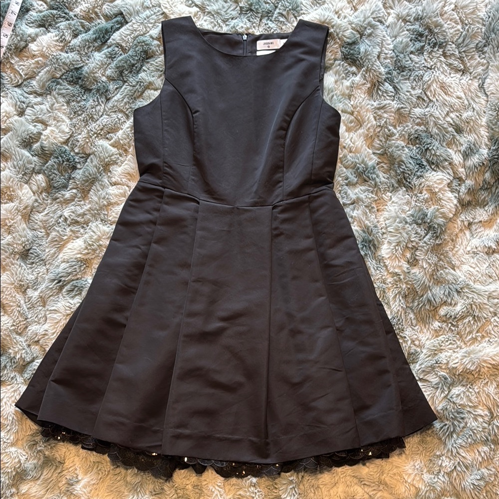 Jason Wu for Target sleeveless black dress with sequin trim lining